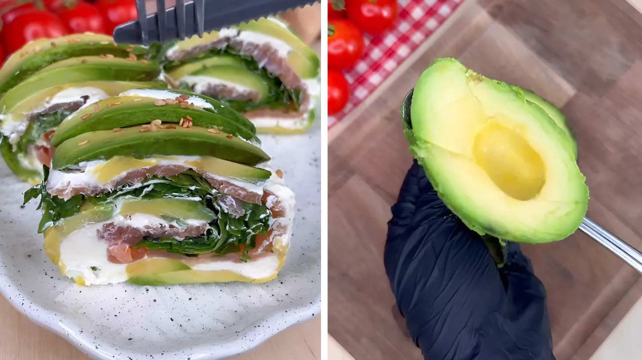 avocado roll come fare