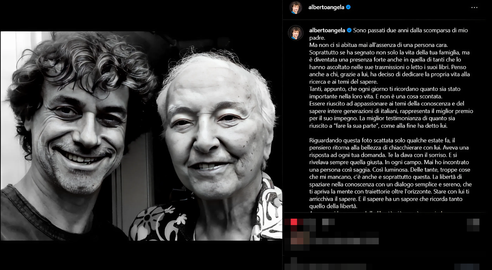 Alberto Angela dedica